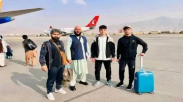 وصول الفريق الأفغاني للرياضات القتالية إلى البحرين للألعاب الآسيوية